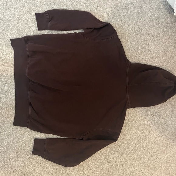 Brown Hoodie with Logo - Picture 2 of 3